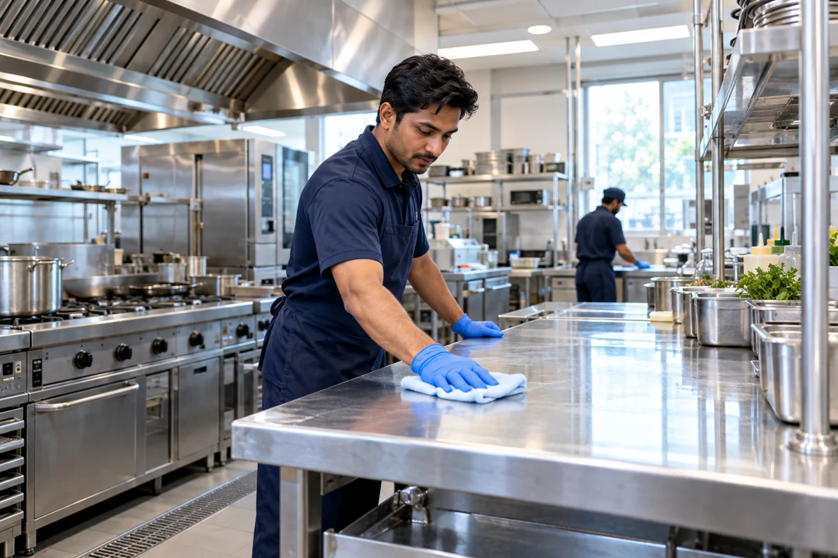 commercial kitchen cleaning services in Pune