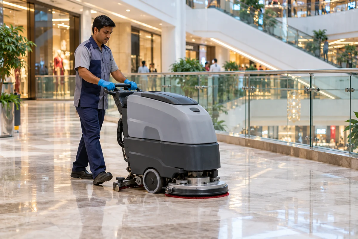shopping mall cleaning services in Pune