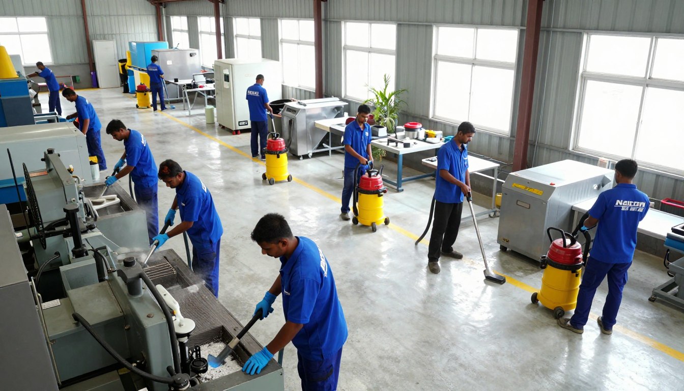 industrial cleaning services for factories