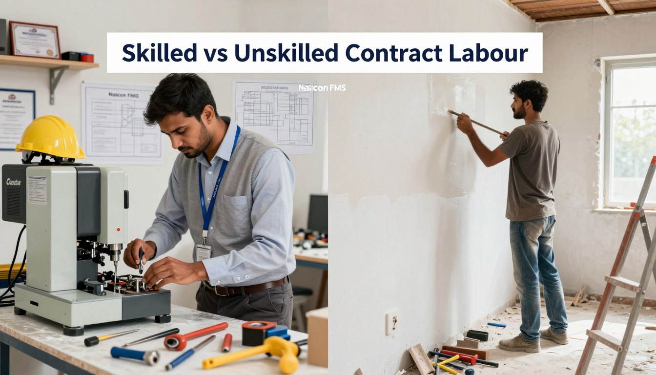 Skilled vs unskilled contract labour