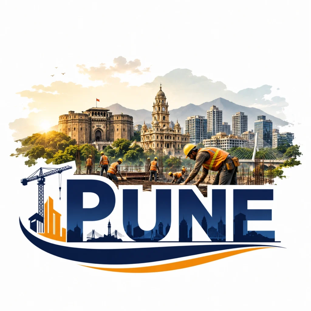 Naicon FMS contract labour workers at industrial facility in Pune